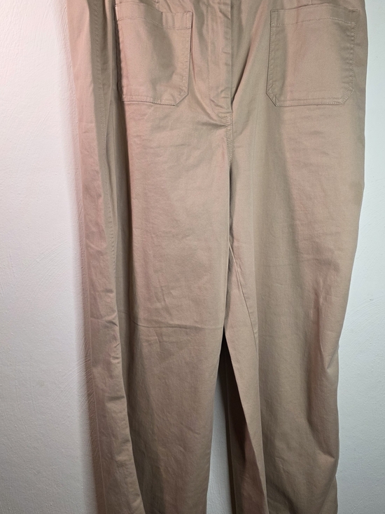 crown & ivy Pants - crown & ivy Beige Khaki Tailored Pants